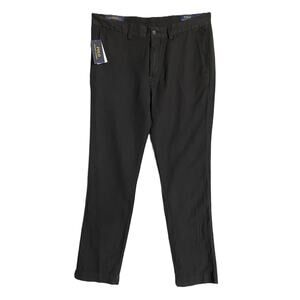 Polo Ralph Lauren Pants Men's 34"x34" Straight Fit Linen Blend Black NEW